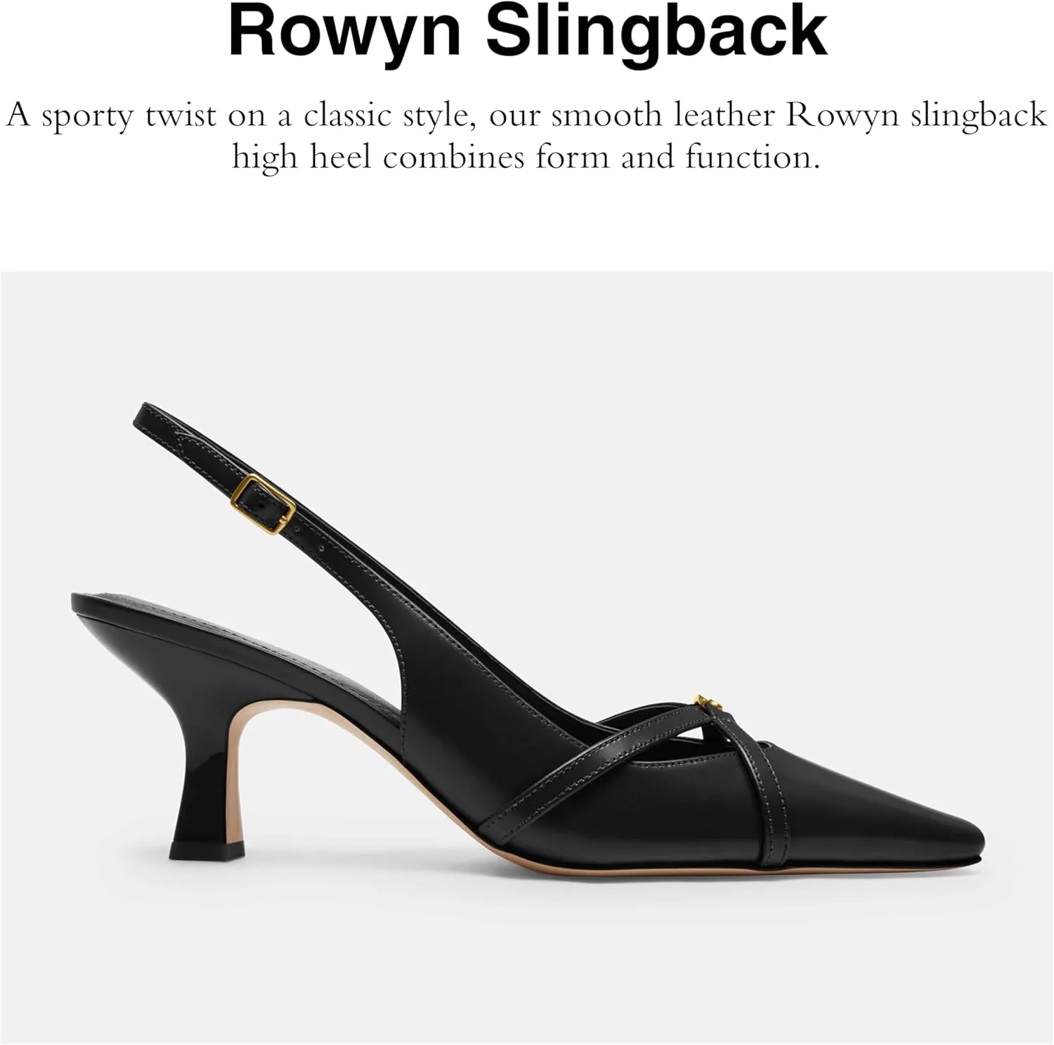 COACH Women's Rowyn Slingback Pump