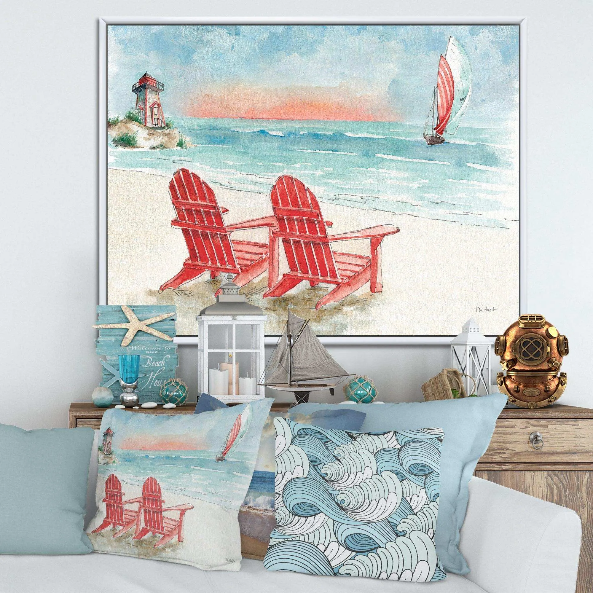 Coastal Chair Relax  Beach II