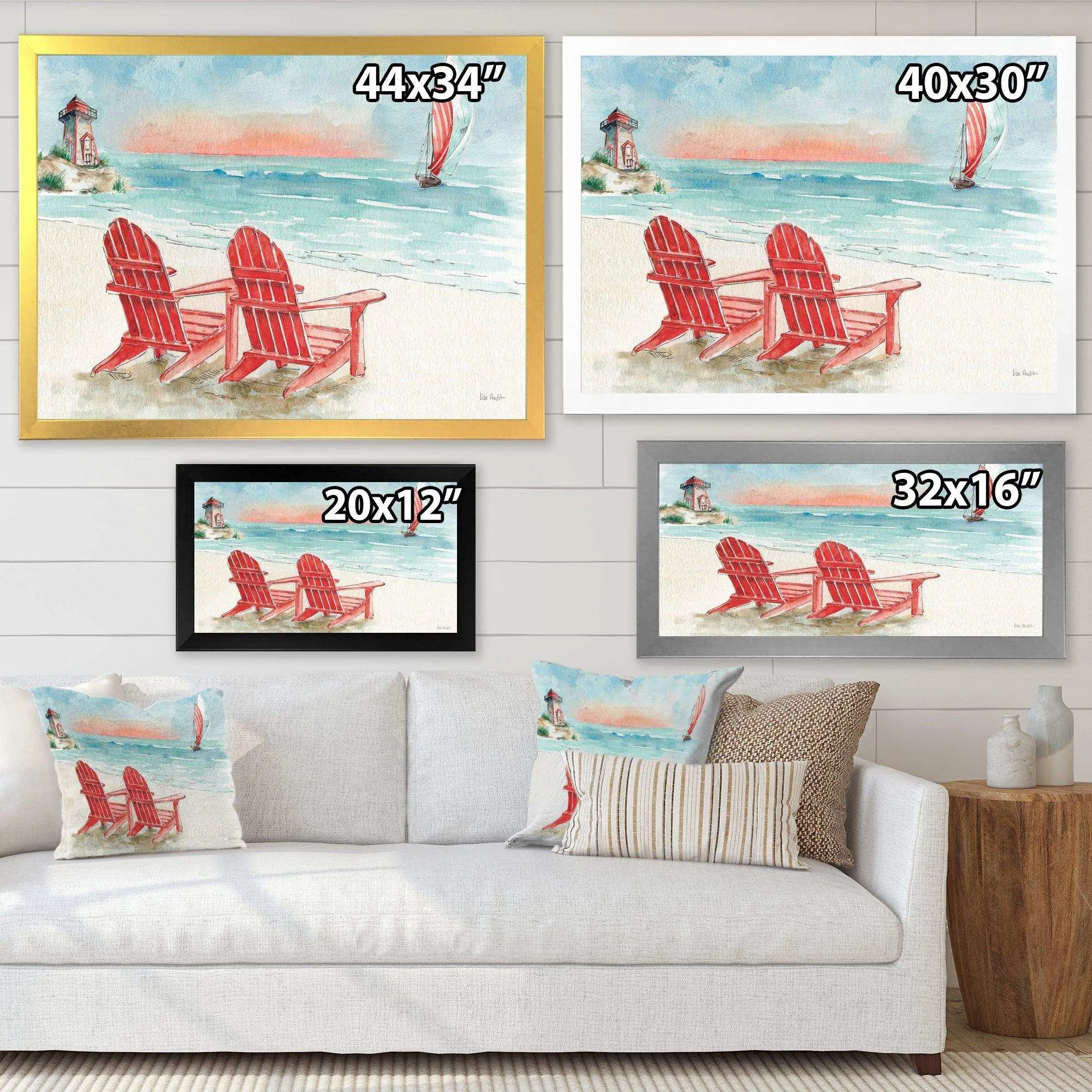 Coastal Chair Relax  Beach II