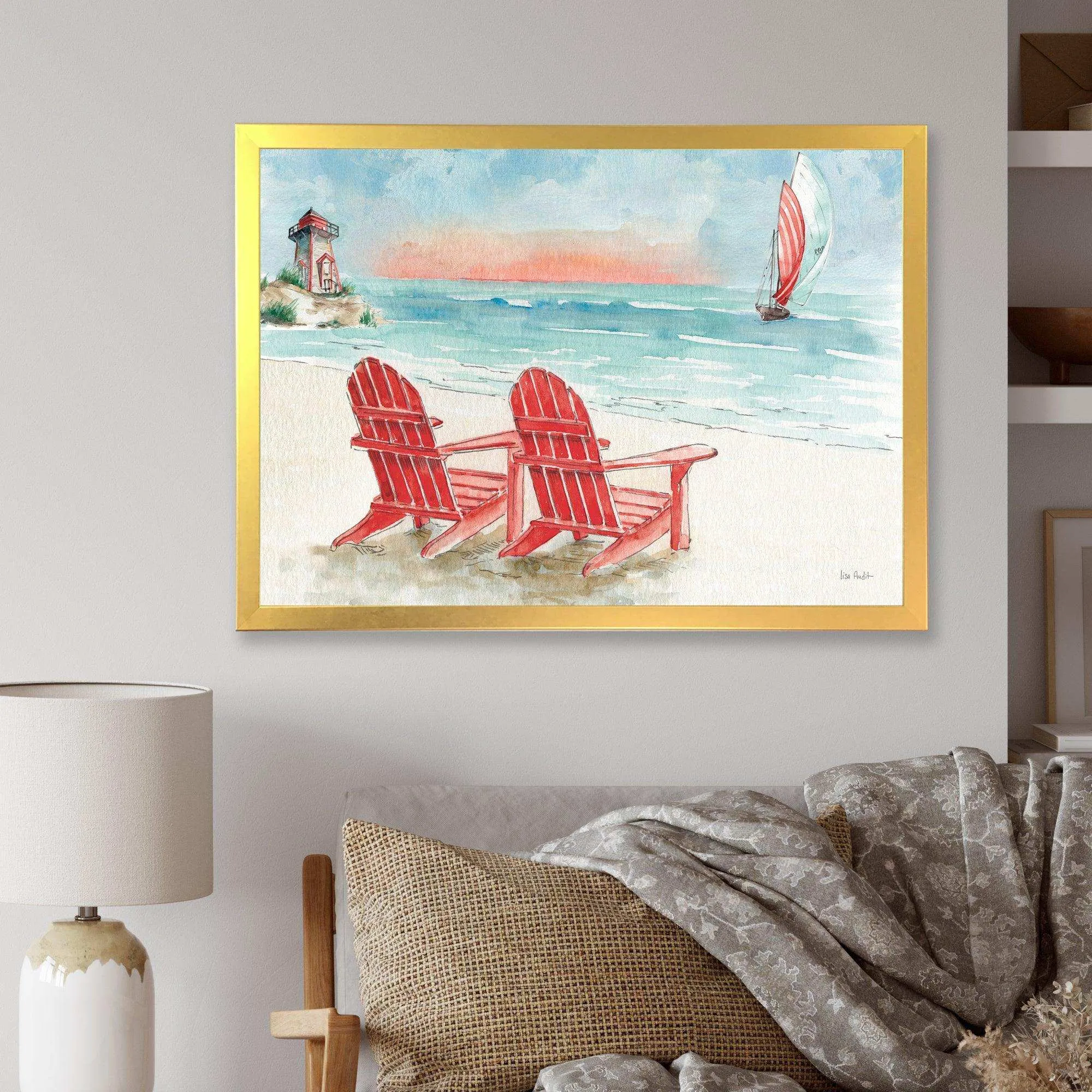 Coastal Chair Relax  Beach II