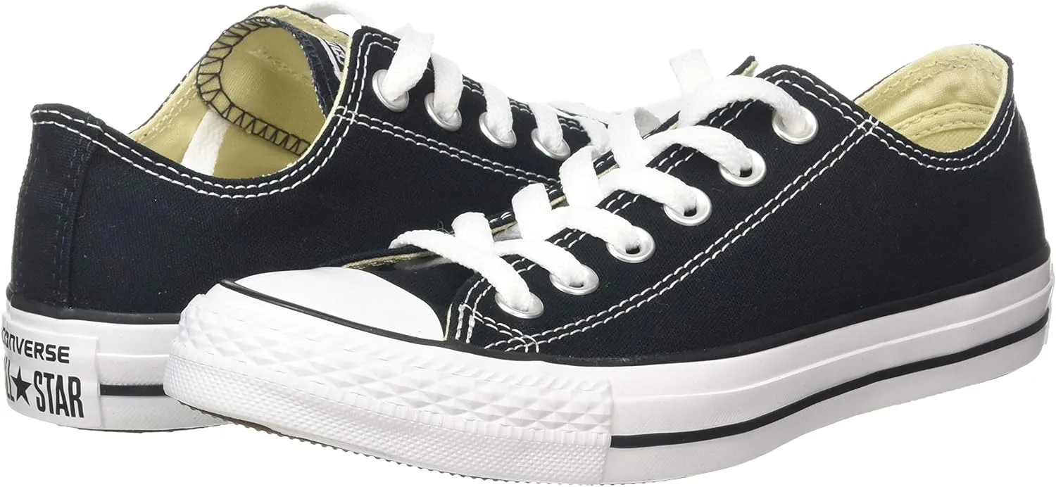 Converse Chuck Taylor All Star Ox Black Black Womens Trainers