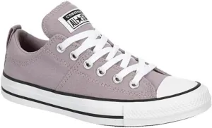 Converse Unisex Chuck Taylor All Star Madison Ox Low Canvas Sneaker - Lace up Closure Style - Stardust Lilac/White/Black 7