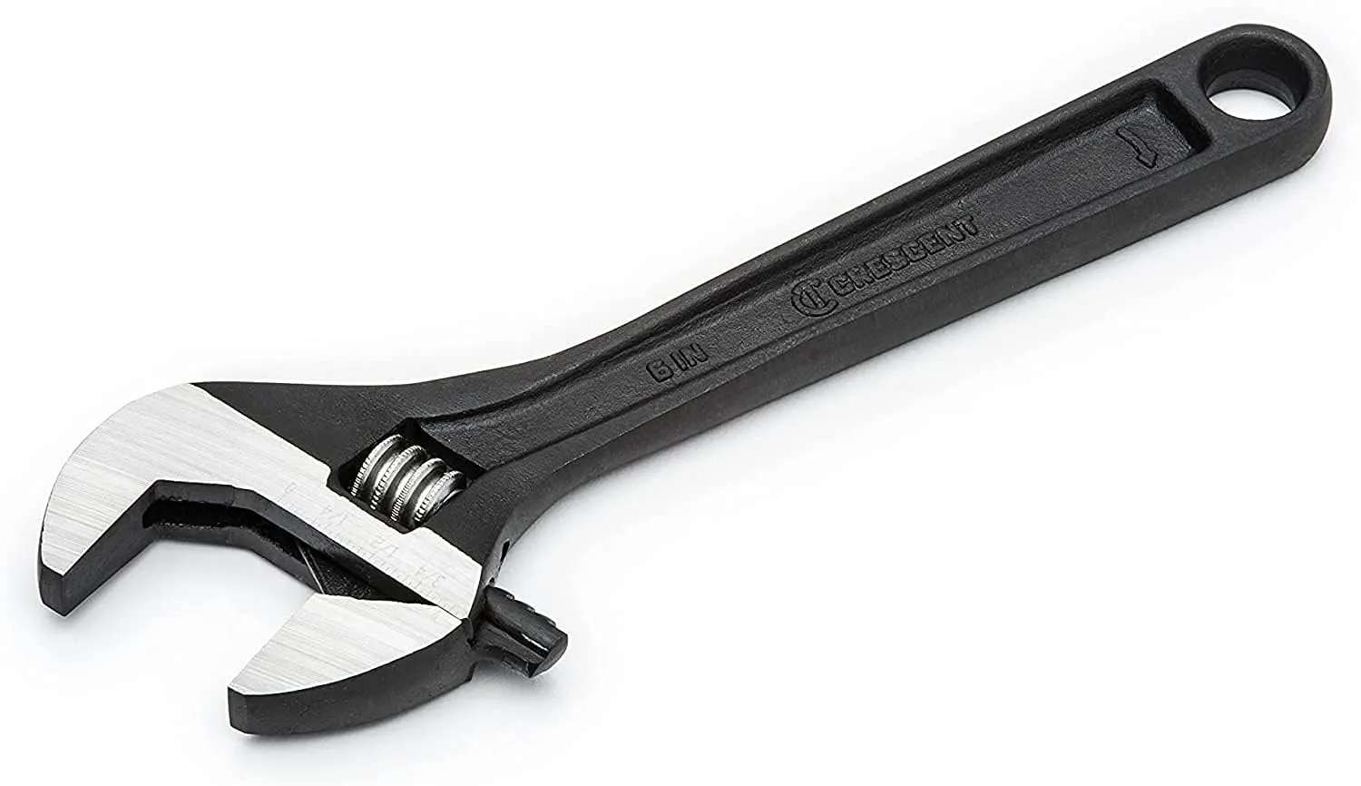 Crescent 6" Adjustable Black Oxide Wrench - Carded - AT26VS