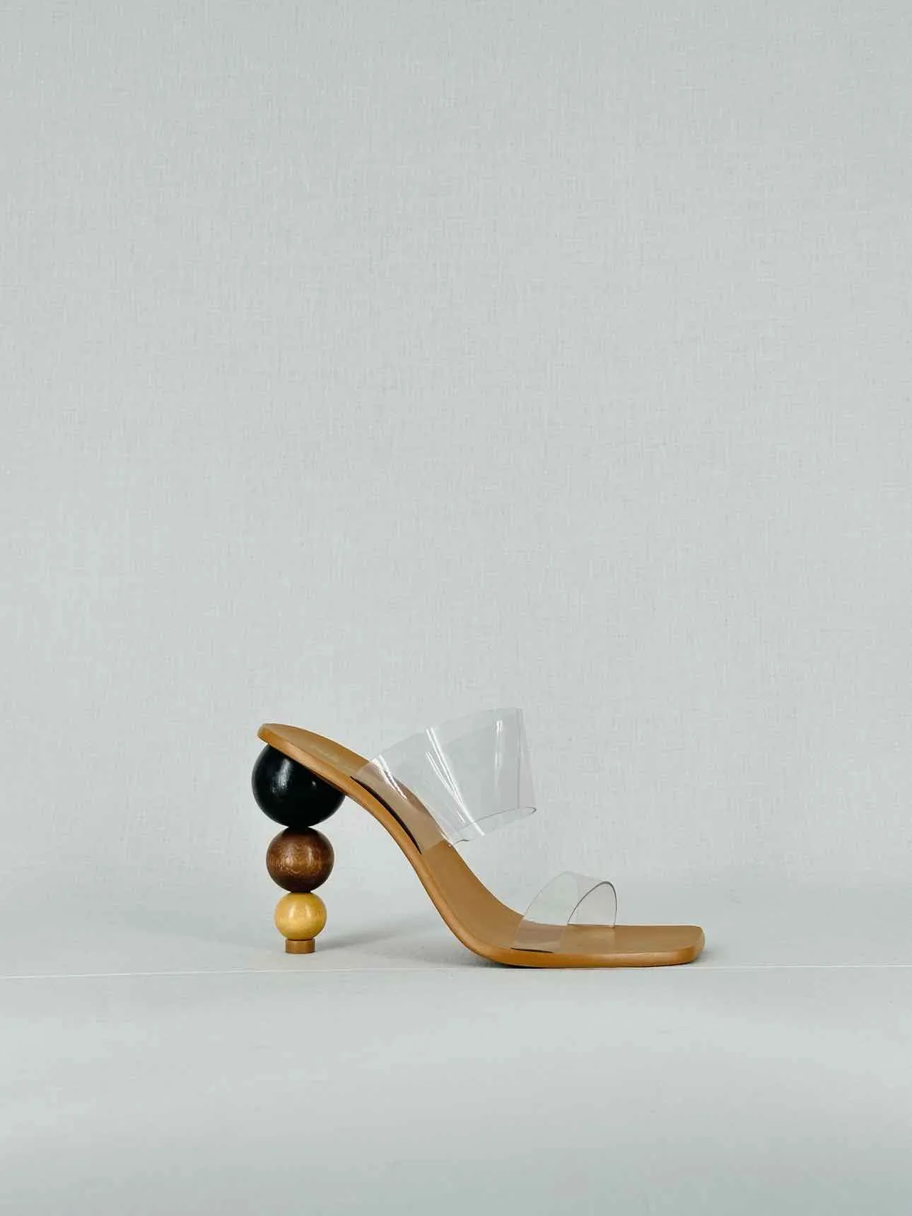 CULT GAIA Brown Heeled Sandals 38