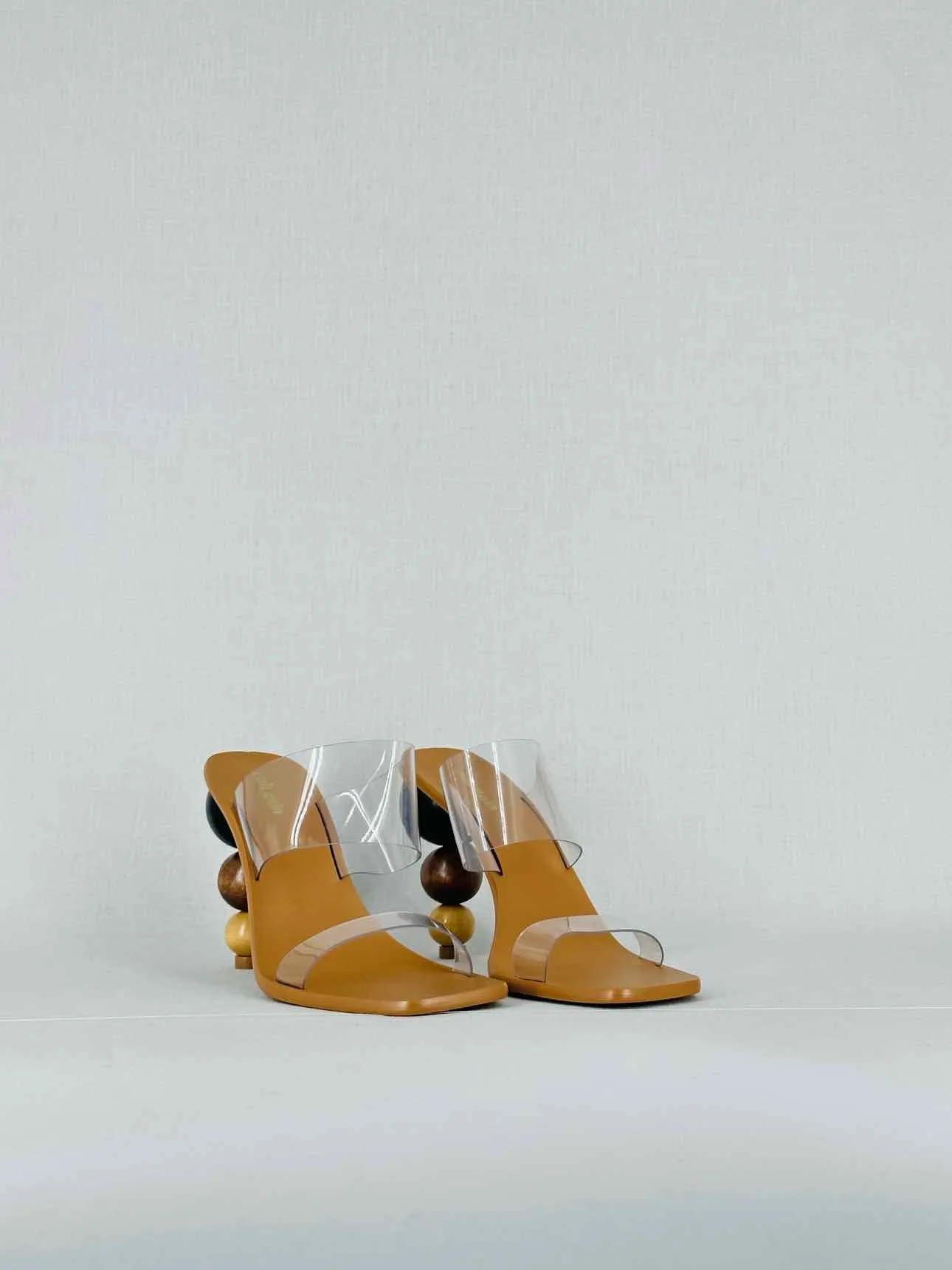 CULT GAIA Brown Heeled Sandals 38