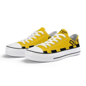 DCYG Xclusive Unisex Classic Low Top Canvas Shoes - White