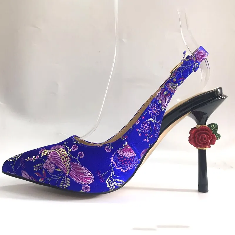 Decollete Mid-Heels "Skewered"
