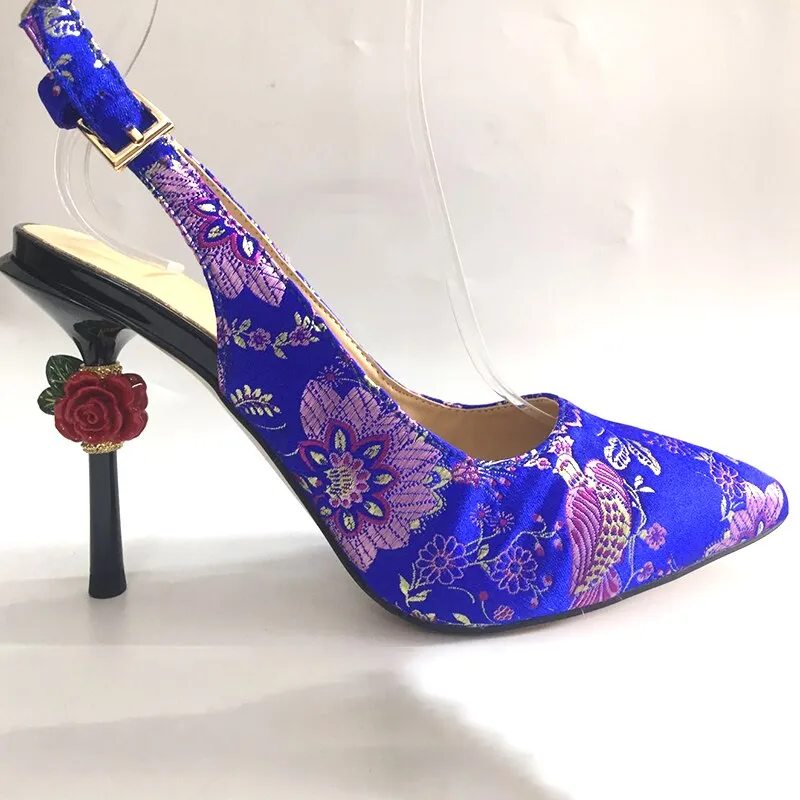 Decollete Mid-Heels "Skewered"
