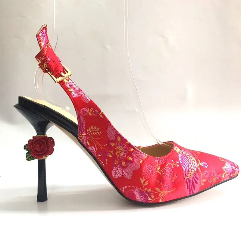 Decollete Mid-Heels "Skewered"