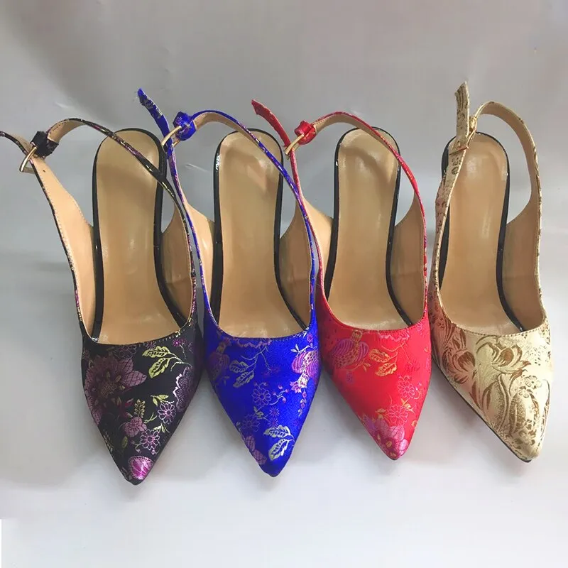 Decollete Mid-Heels "Skewered"