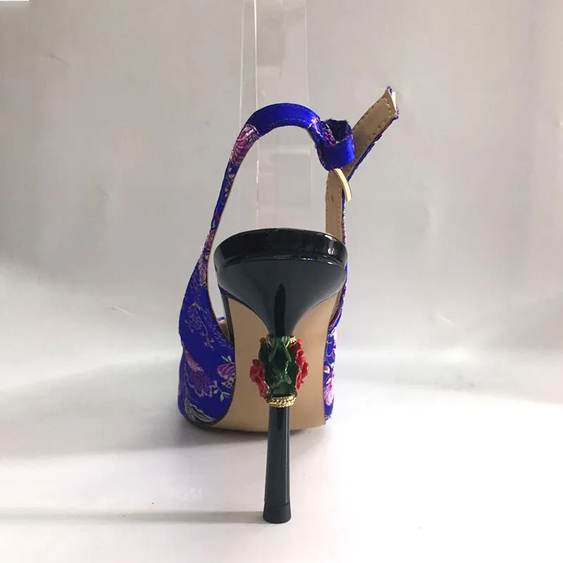 Decollete Mid-Heels "Skewered"