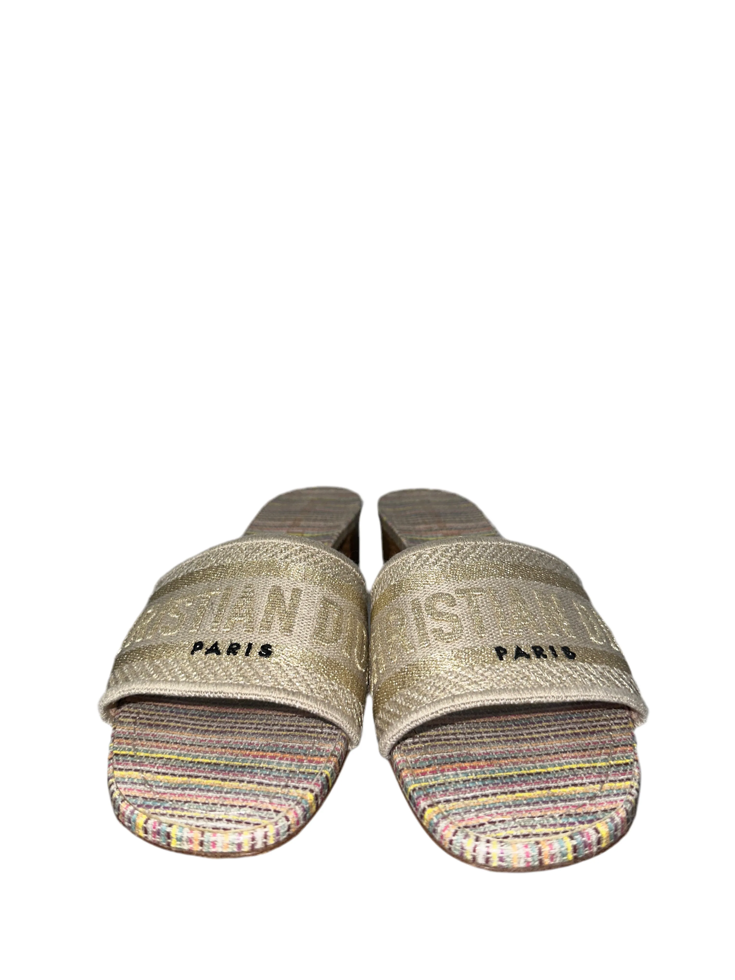 Dior Dway heeled slide- size 36