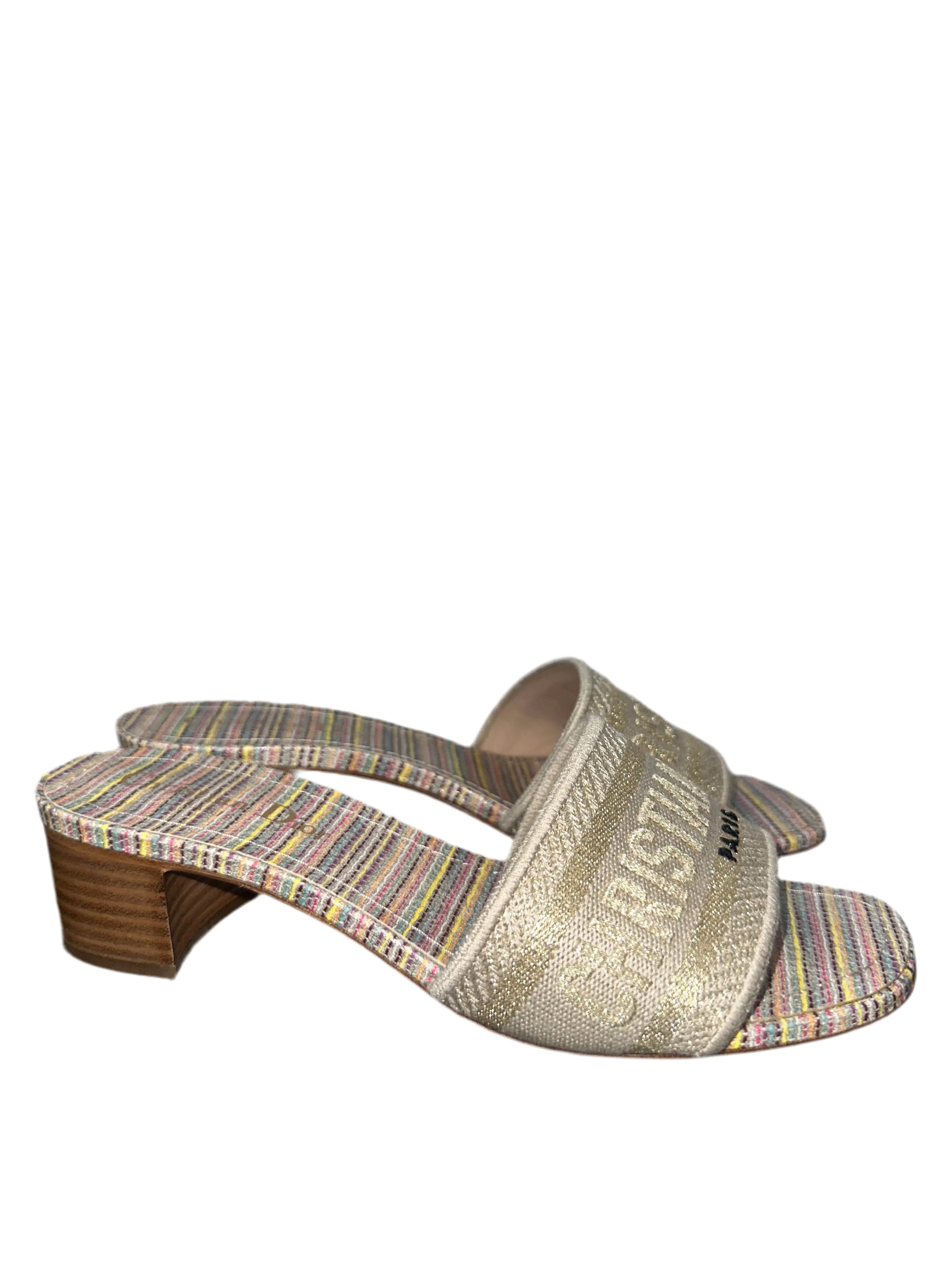Dior Dway heeled slide- size 36
