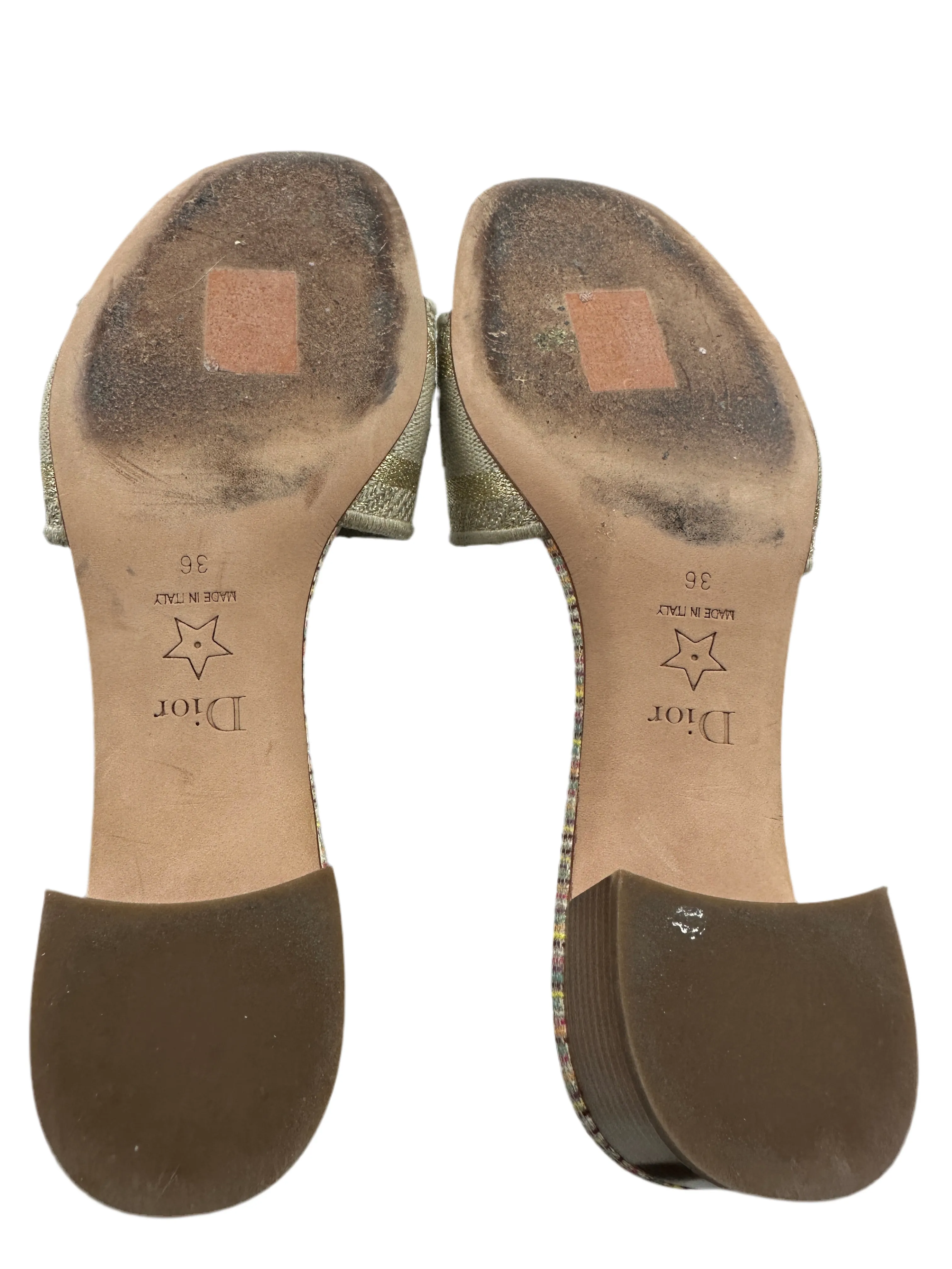 Dior Dway heeled slide- size 36