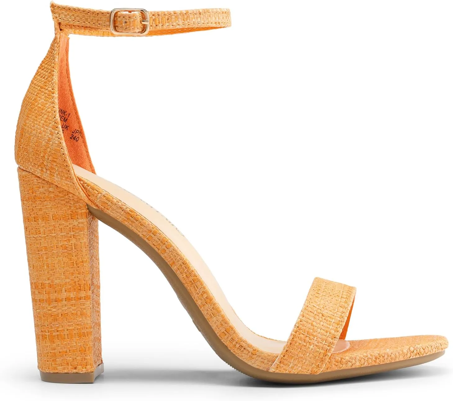 DREAM PAIRS Women's Hi-Chunk High Heel Pump Sandals
