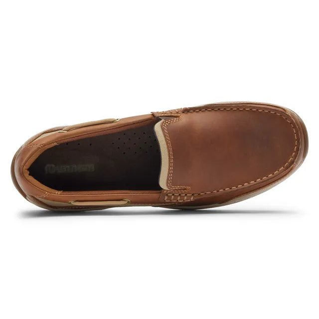 Dunham Captain Venetian Boat Shoe (Men's) - Tan Lea