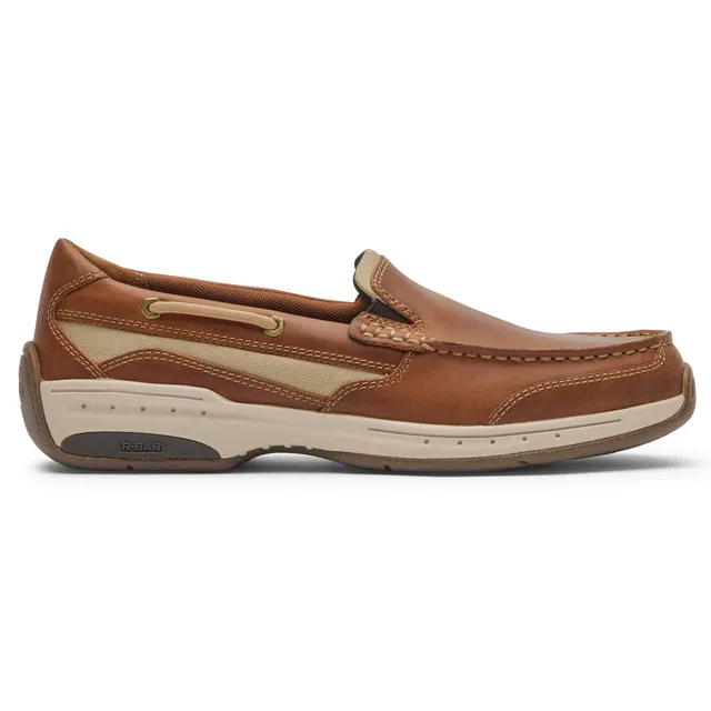 Dunham Captain Venetian Boat Shoe (Men's) - Tan Lea