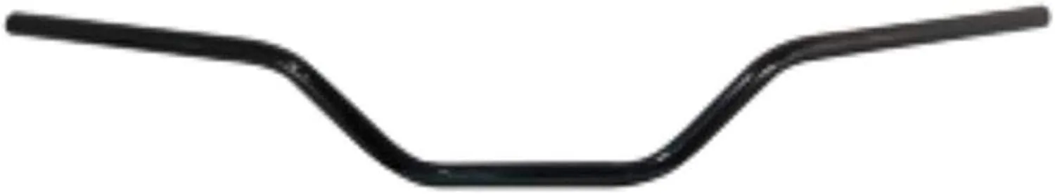 Emgo 23-12591 Black Finish Steel Handlebar