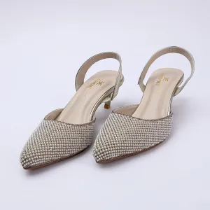 Eminent Women's Heel Banto Sandal - Golden