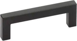 Emtek 86710US19 Warwick Cabinet Pull Flat Black (12" Screw Hole Centers)