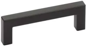 Emtek Warwick Pull Available in 7 Sizes and 6 Finishes - 86706US19 - (Center to Center 5", Flat Black - US19)