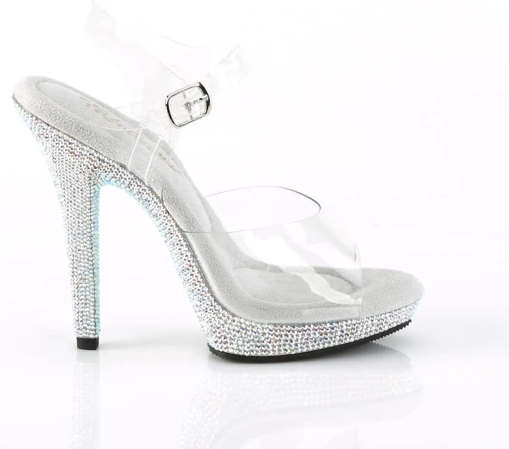 Fabulicious Women's Lip-108DM Ankle-Strap Sandal
