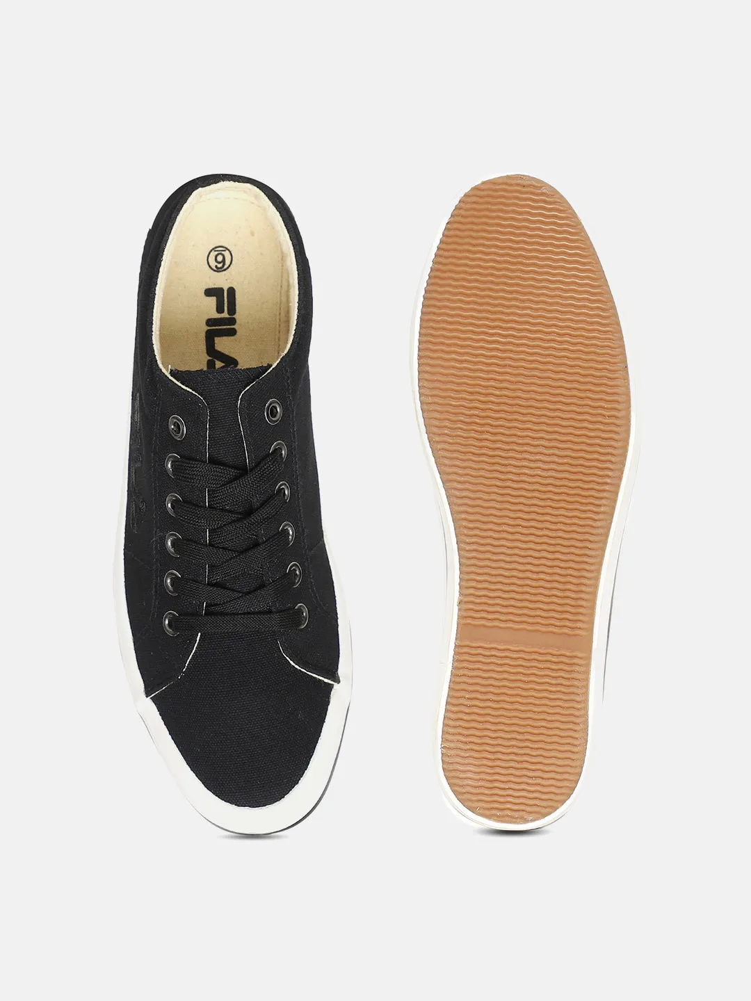 Fila Black Thuram Unisex Canvas Sneaker
