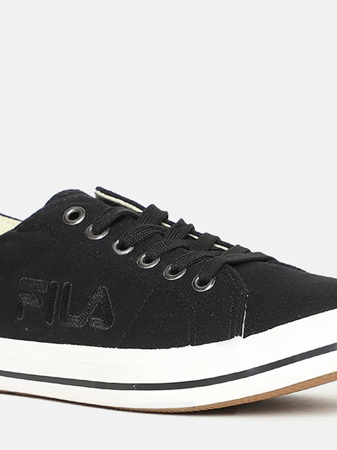 Fila Black Thuram Unisex Canvas Sneaker