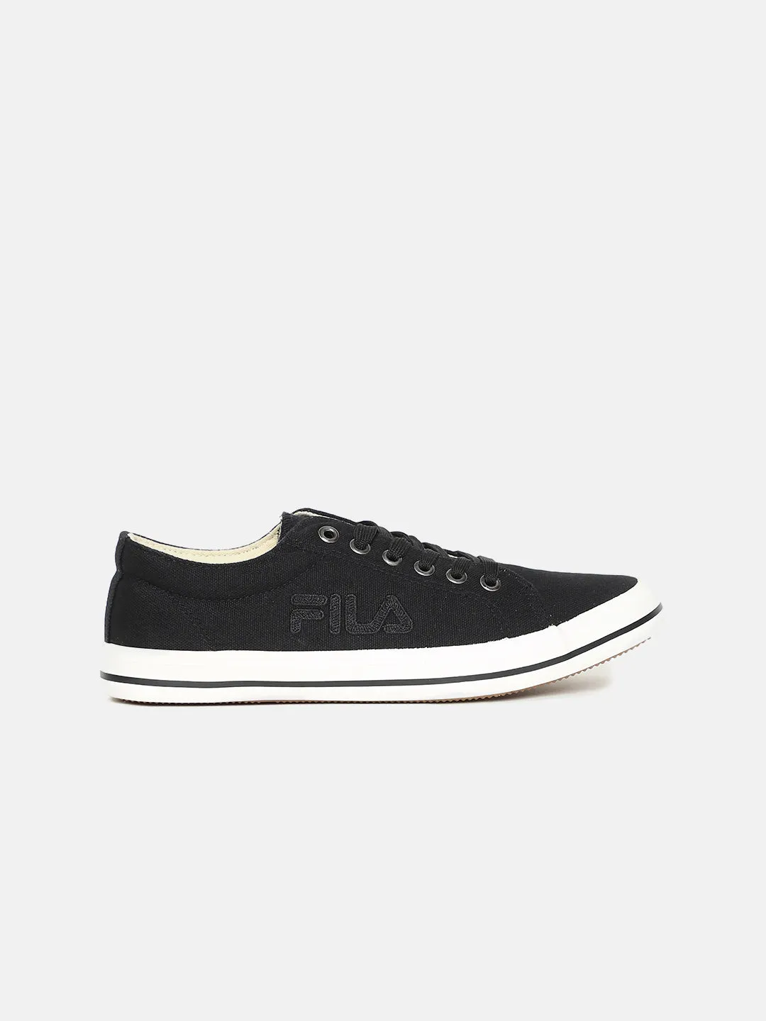 Fila Black Thuram Unisex Canvas Sneaker