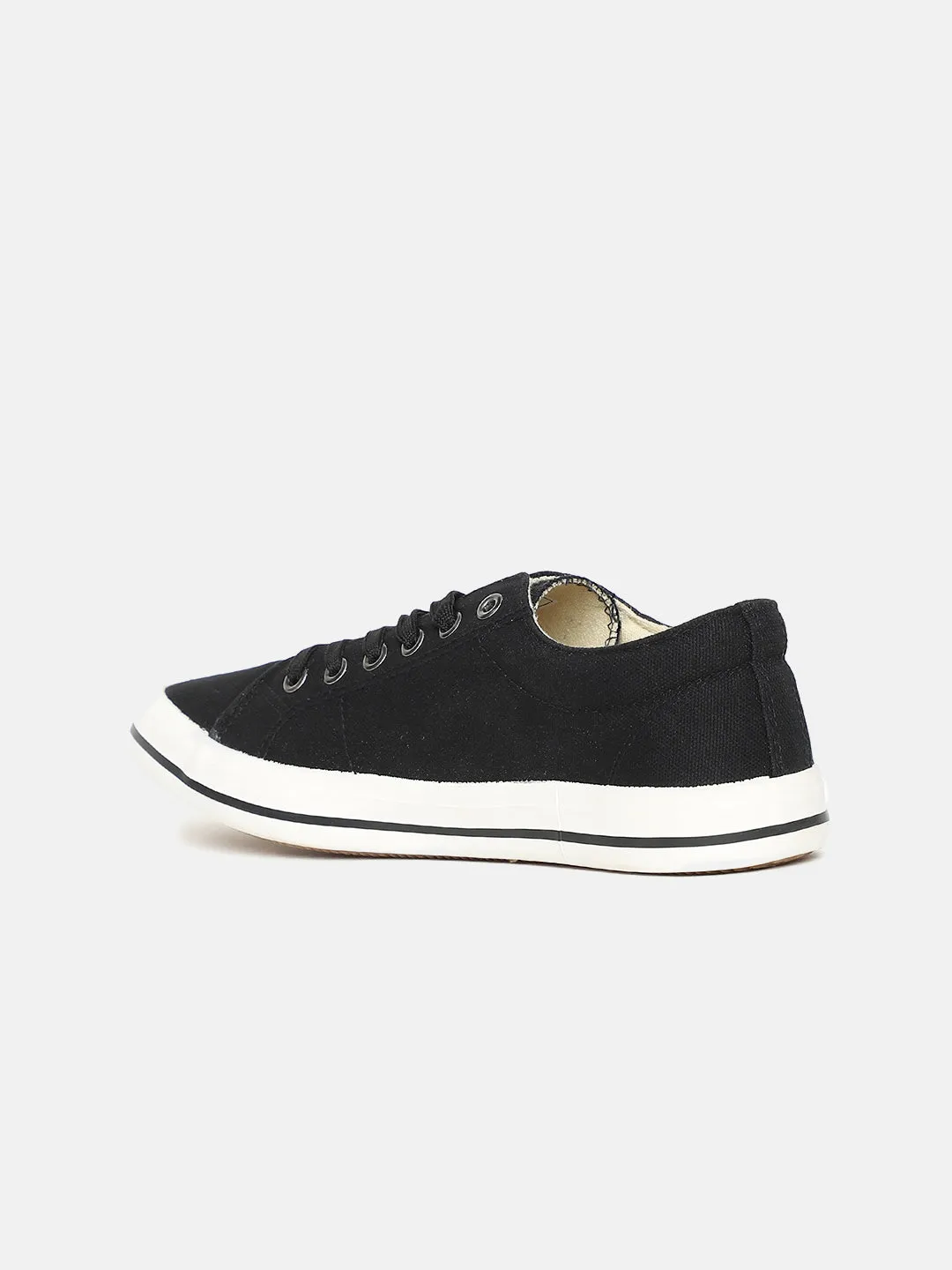 Fila Black Thuram Unisex Canvas Sneaker