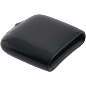 Flat Cap Black 20x3mm