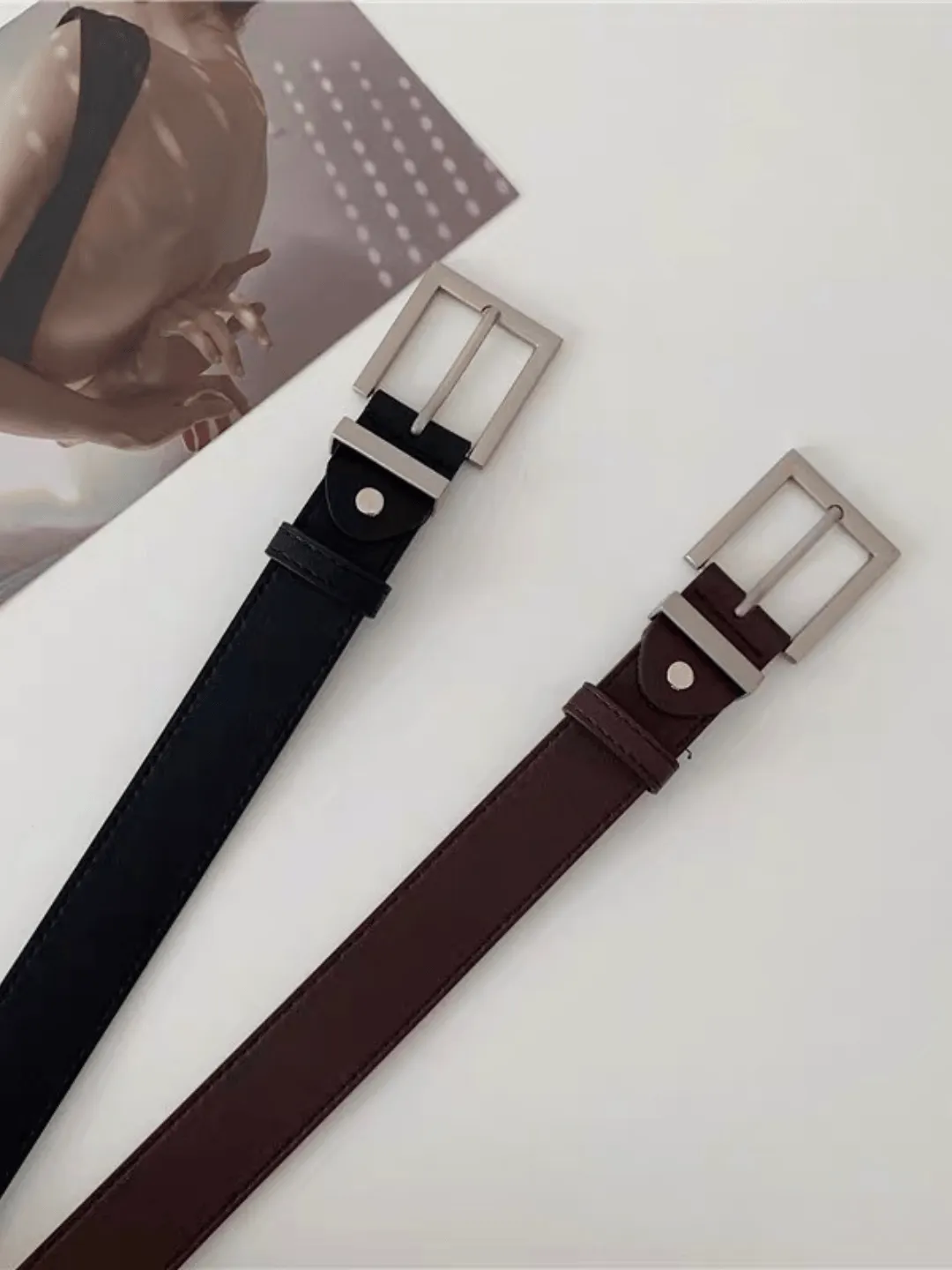 [FLAT ROOM] simple all-match belt