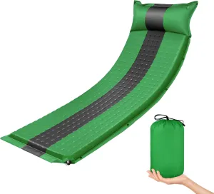 Foldable Camping Mattress Inflatable Sleeping Pad 4cm Memory Foam for Hiking Climbing Waterproof Compact for Travel