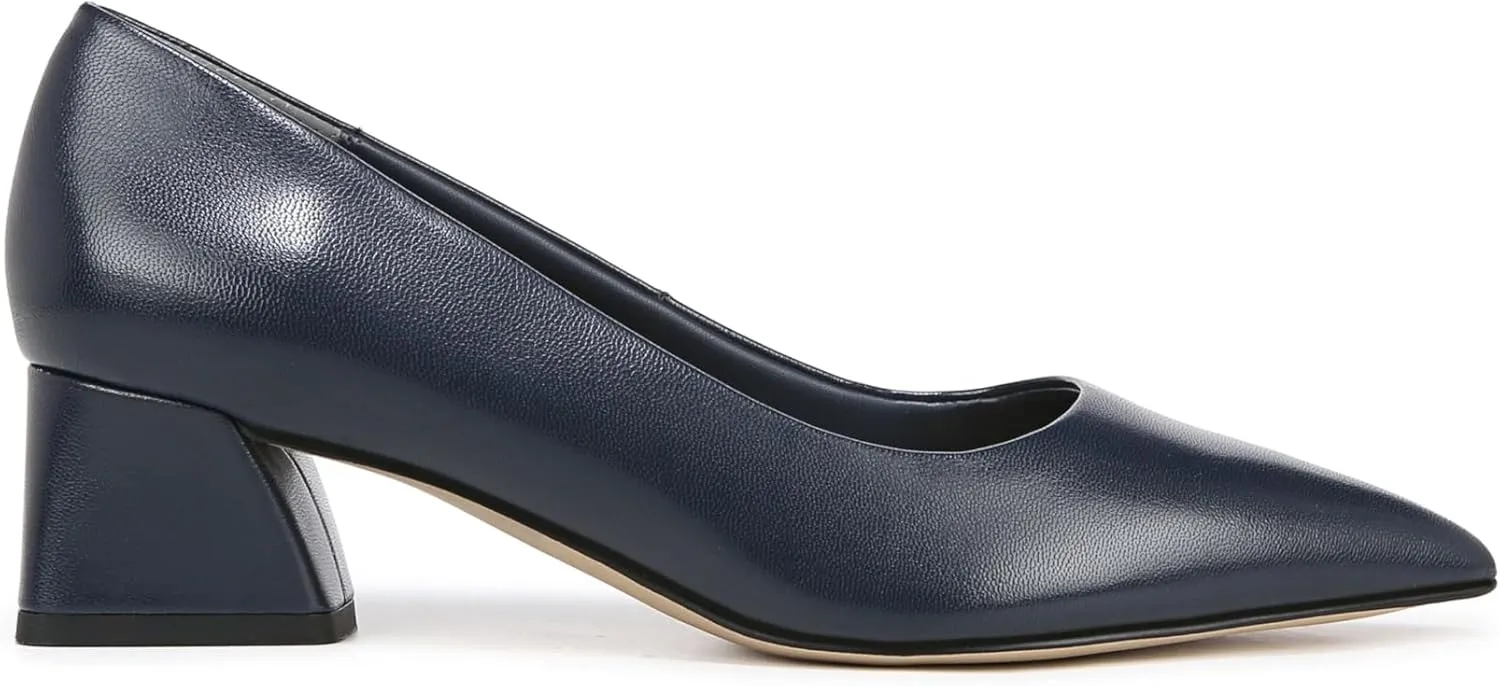 Franco Sarto Women's Racer Pointed Toe Block Heel Pump
