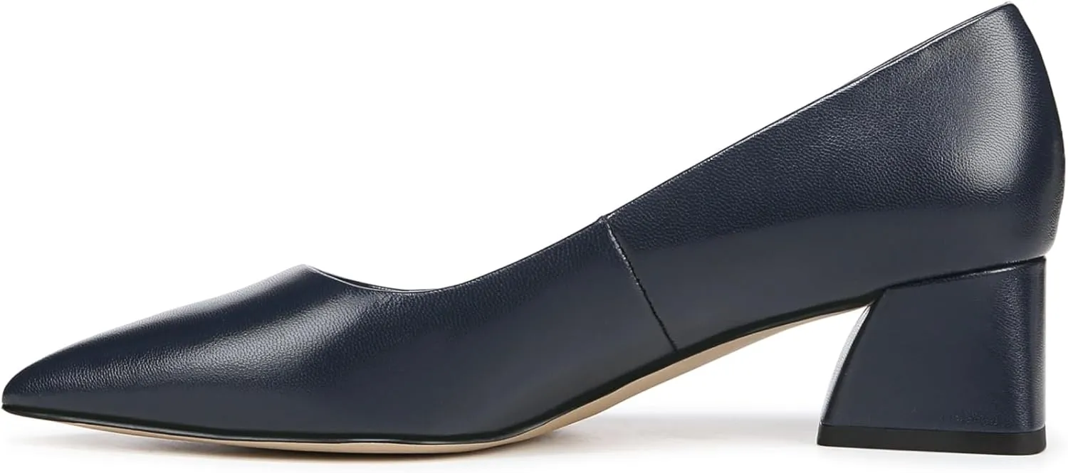 Franco Sarto Women's Racer Pointed Toe Block Heel Pump