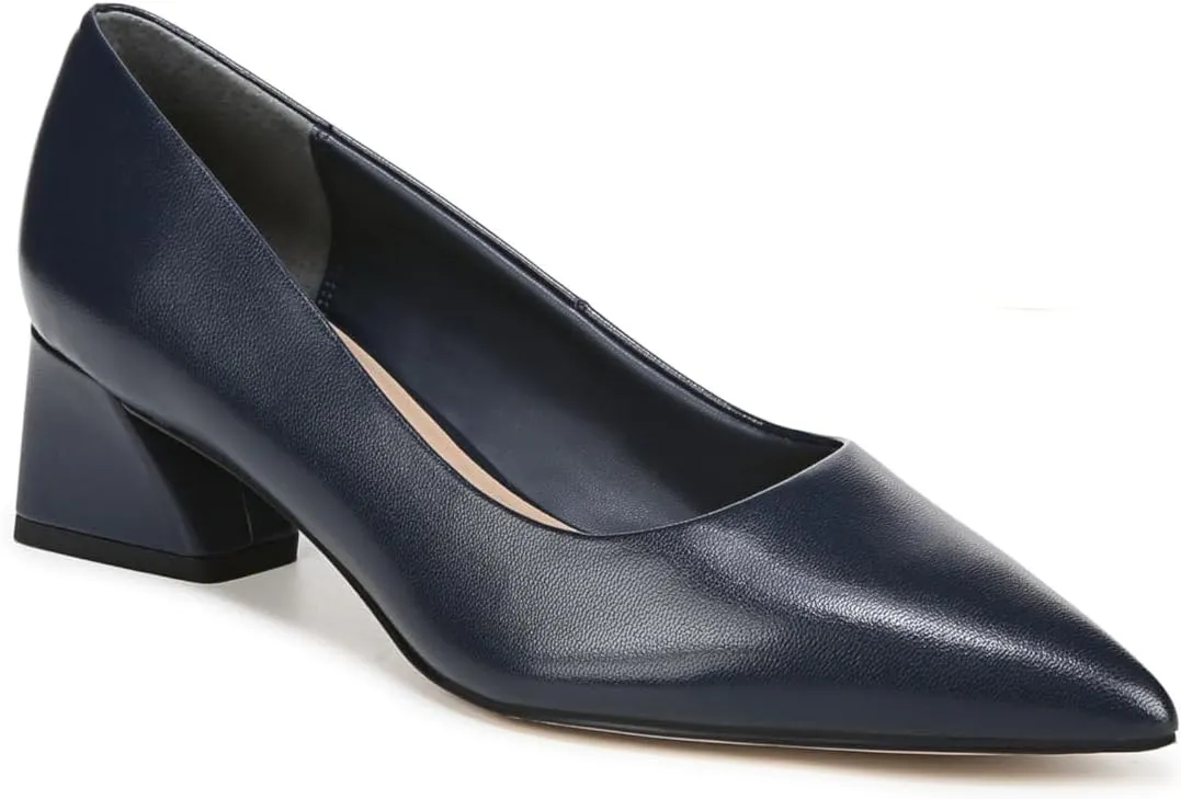 Franco Sarto Women's Racer Pointed Toe Block Heel Pump