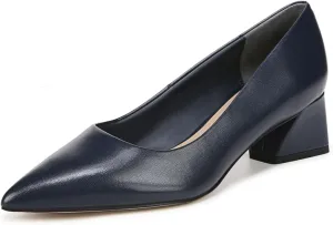 Franco Sarto Women's Racer Pointed Toe Block Heel Pump