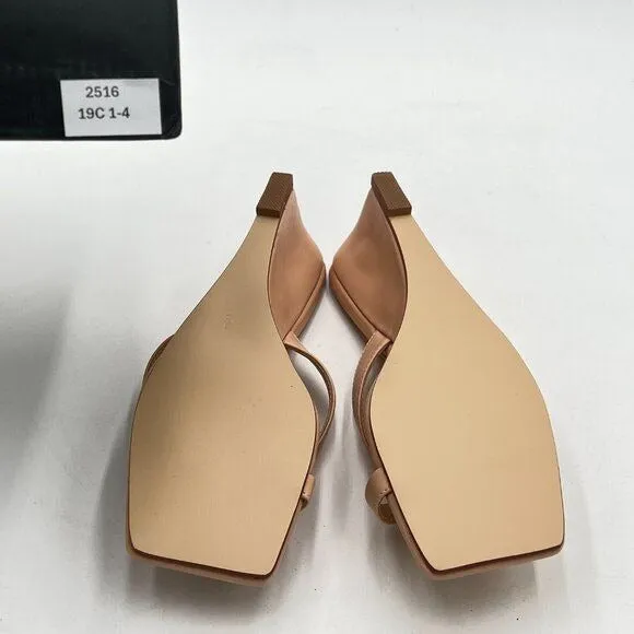 FSJ Women Casual Flip Flop Slide Mule Shoes Square Open Toe Thong Sandal Summer