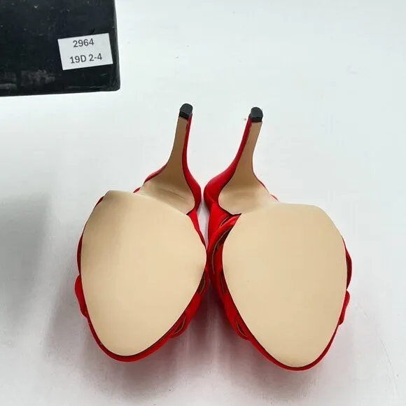 FSJ Women Sexy Strappy Open Toe Sandals Stiletto High Heel Slip On Backless Mule