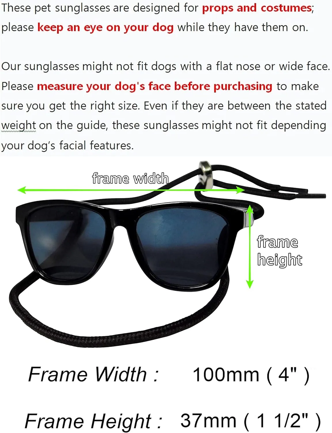 G014 Dog Cat Pet 80s Sunglasses Goggles for Small Breeds up to 15lbs (2-Pack Black  Black-Blue Mirror)