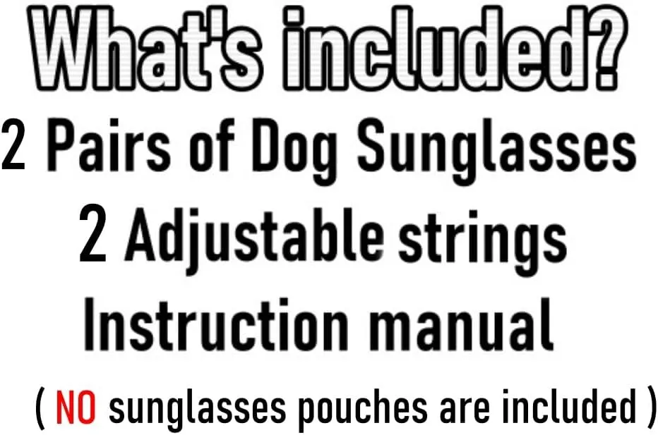 G014 Dog Cat Pet 80s Sunglasses Goggles for Small Breeds up to 15lbs (2-Pack Black  Black-Rainbow Mirror)
