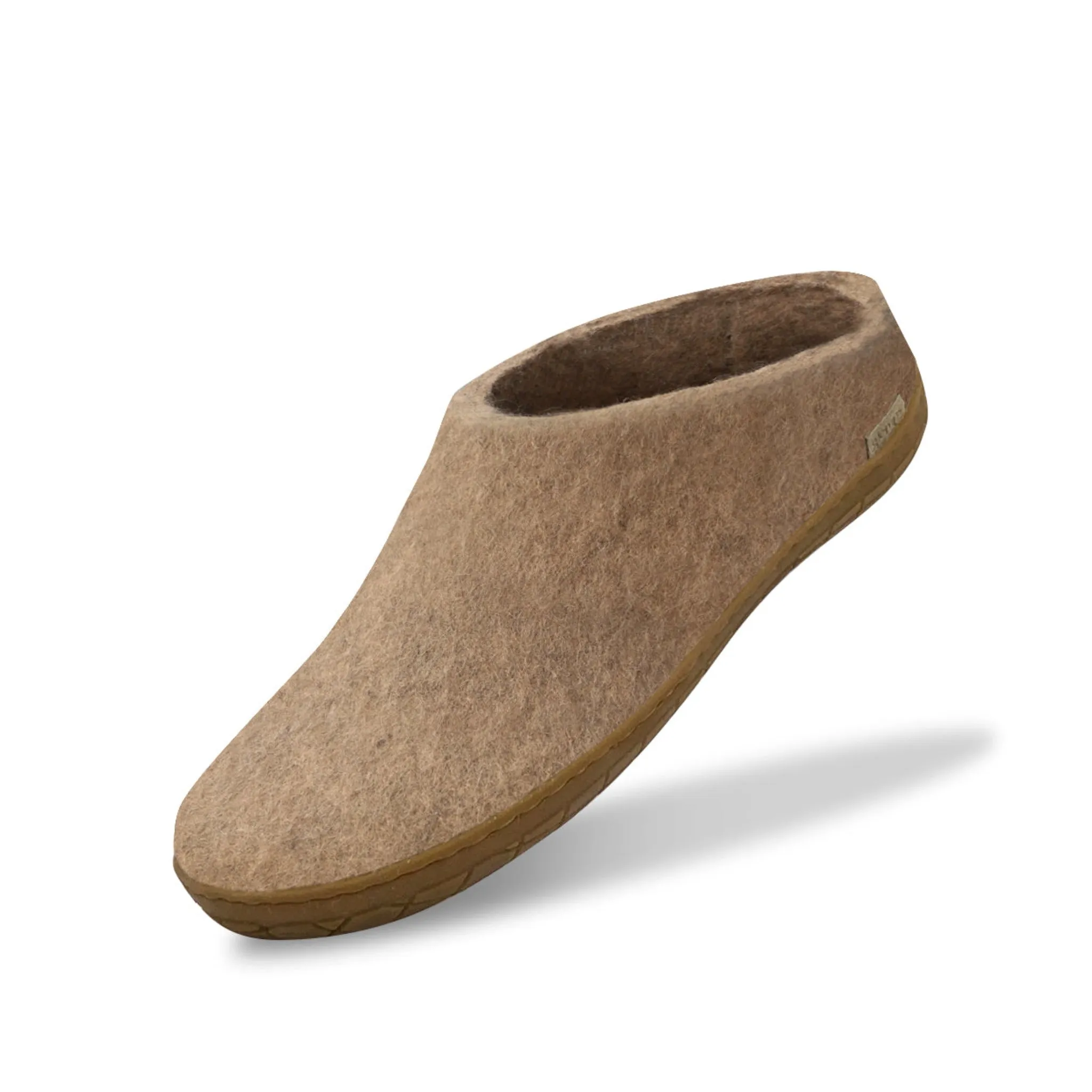 Glerups The Slip On Sand - Honey Rubber Sole