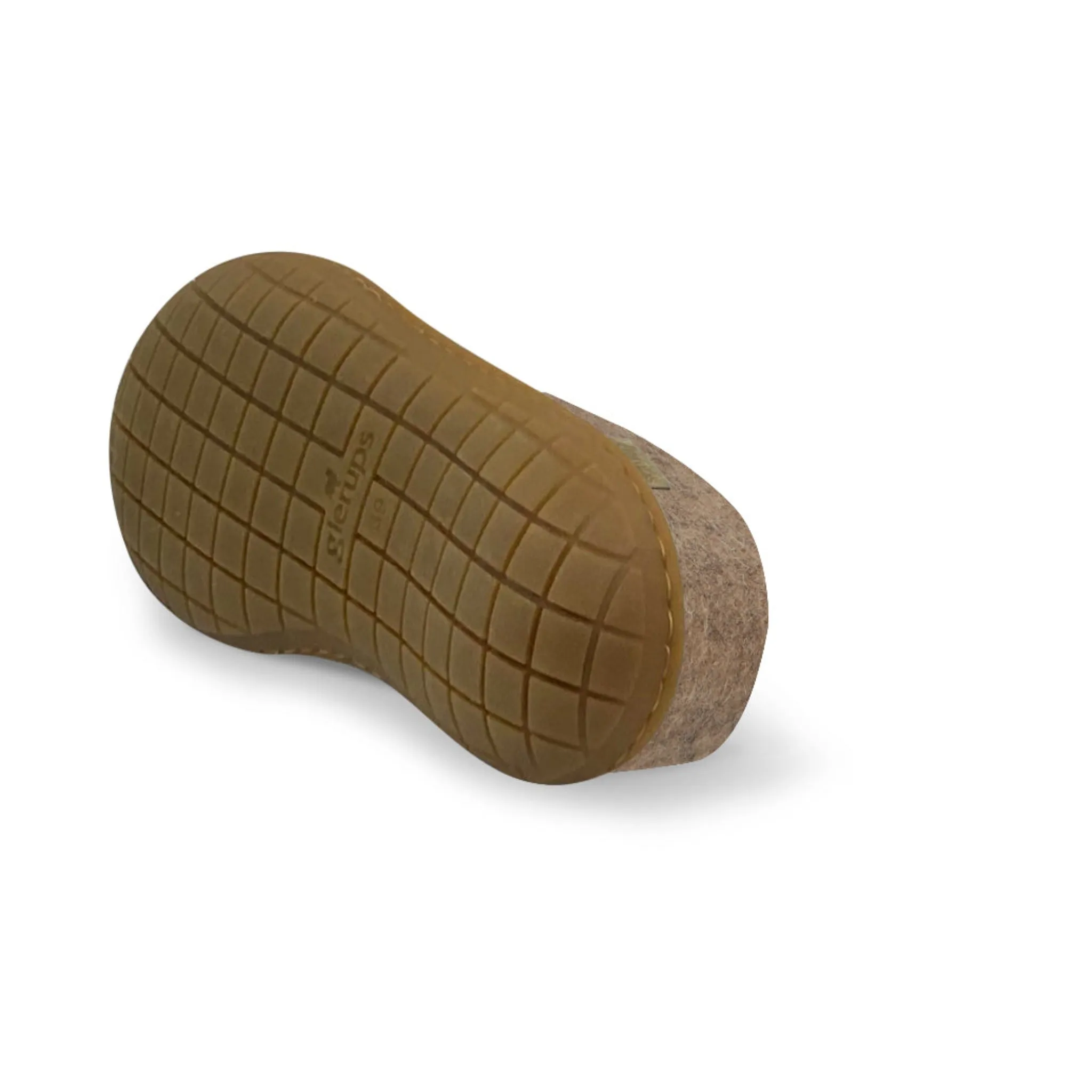 Glerups The Slip On Sand - Honey Rubber Sole