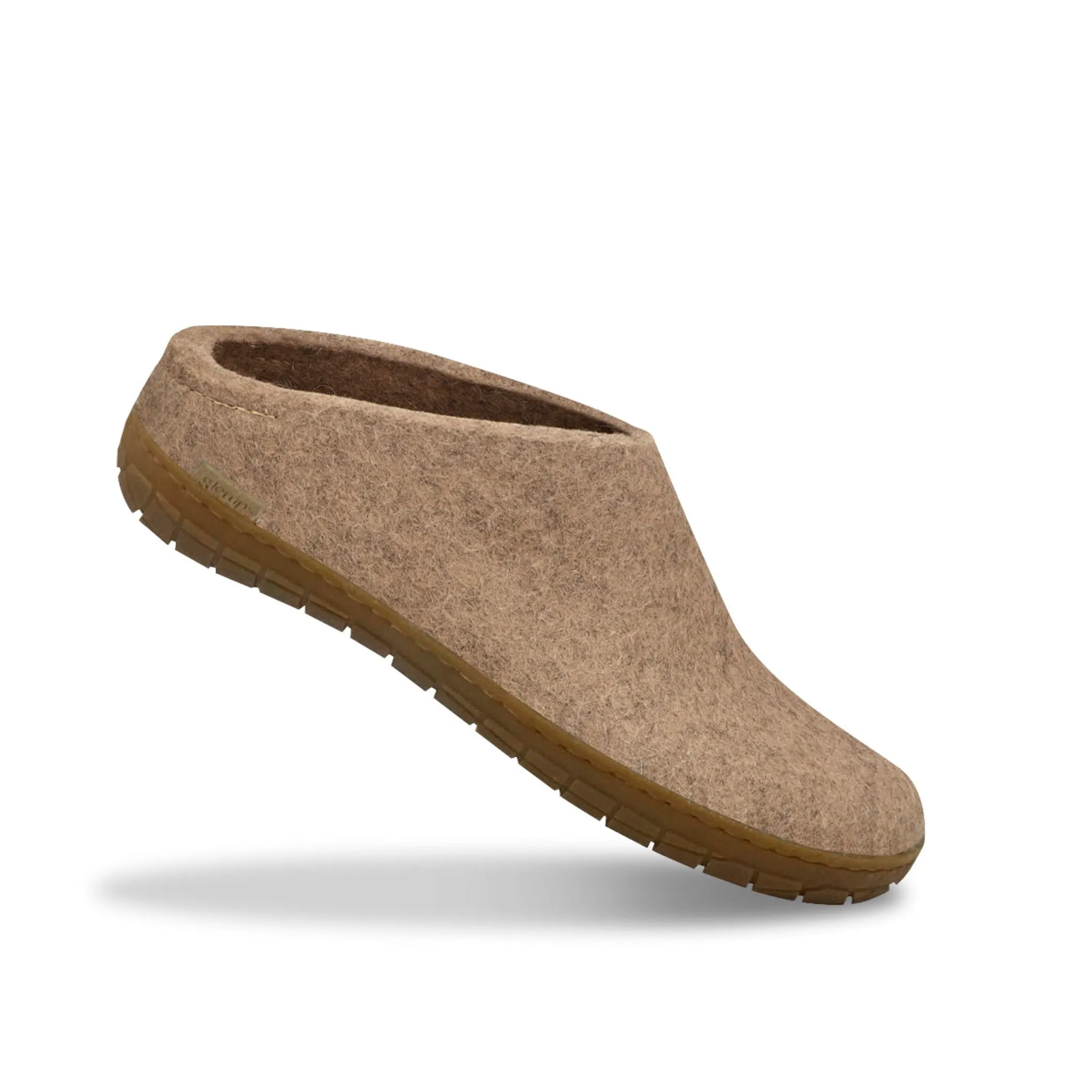 Glerups The Slip On Sand - Honey Rubber Sole