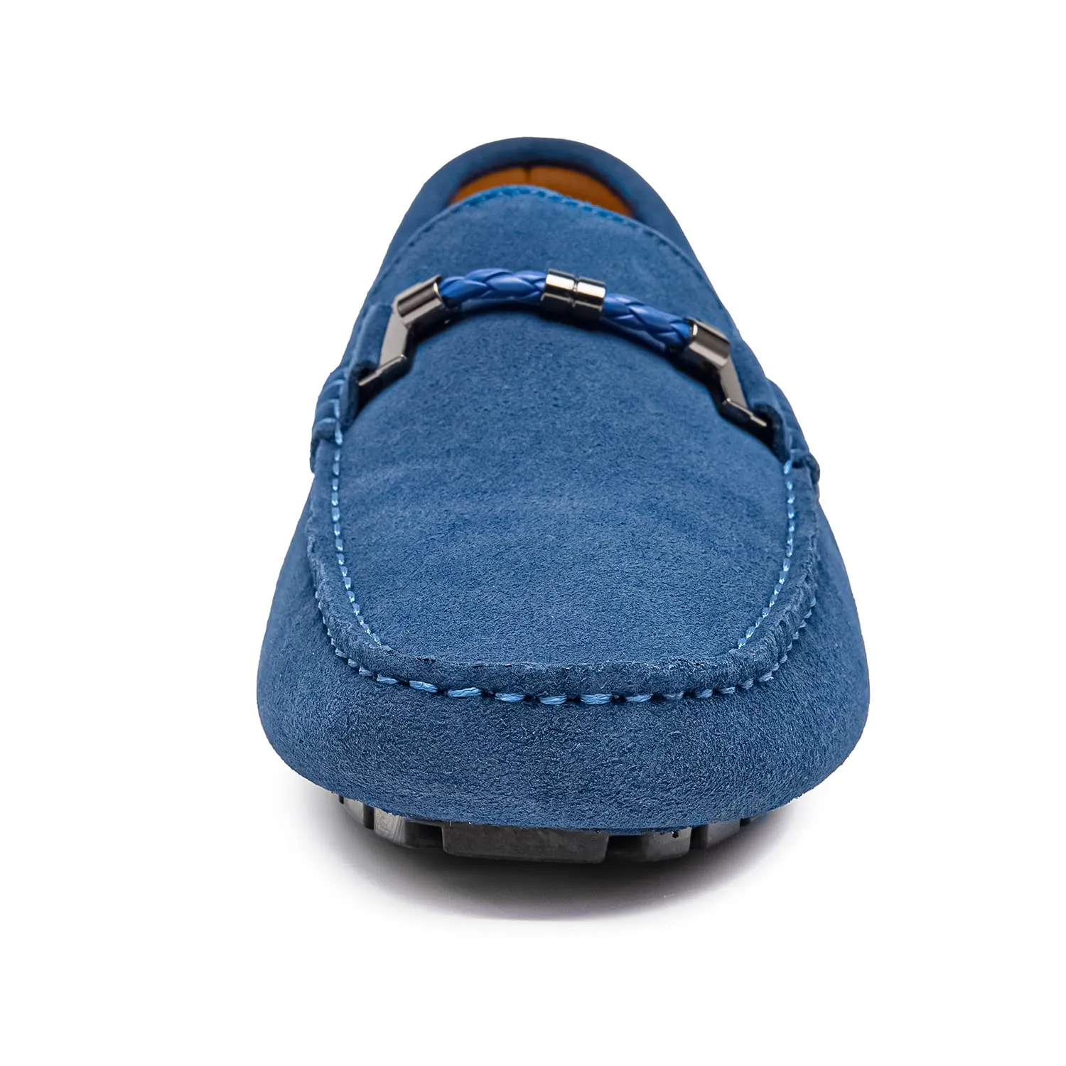 Go Tour Men's Penny Loafers Moccasin Driving Shoes Slip on Flats Boat Shoes