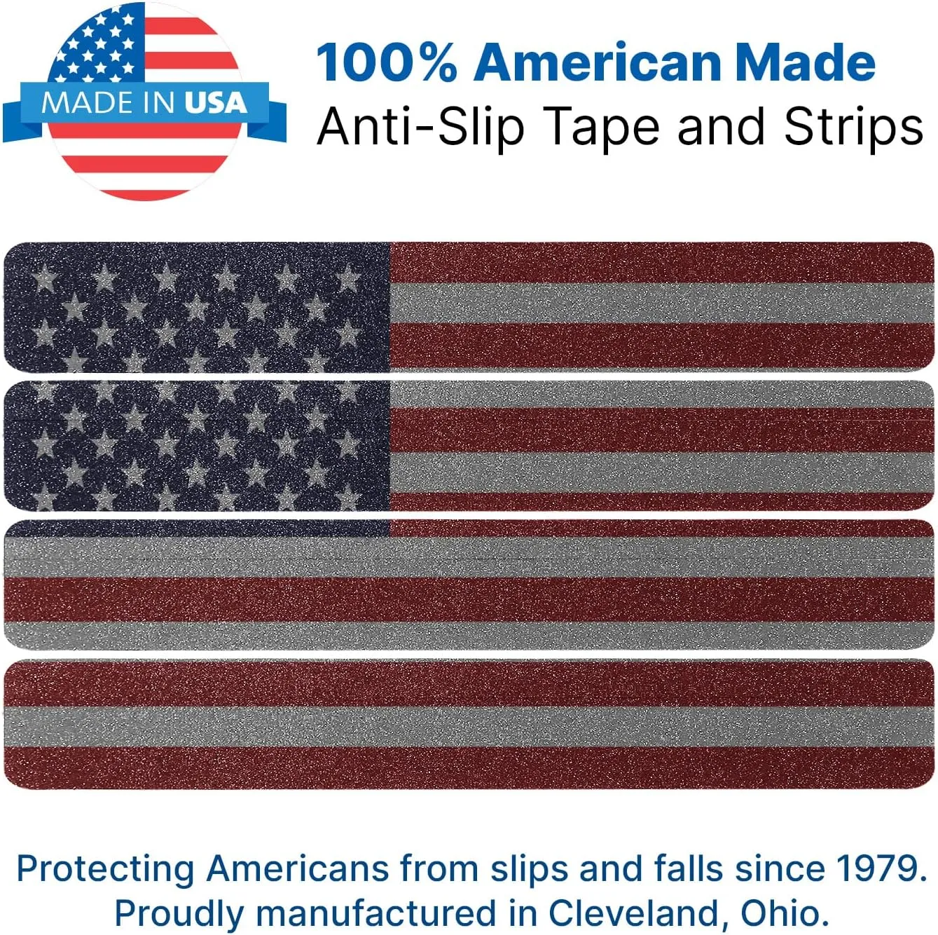 Grip Tape for Stairs (4x30') Anti-Slip Tape - Non Skid Black Grip Tape - Non Slip Tape for Indoor, Outdoor Steps - Grip Tape for Skateboards -Anti Slip Stair Treads - Traction Friction Tape