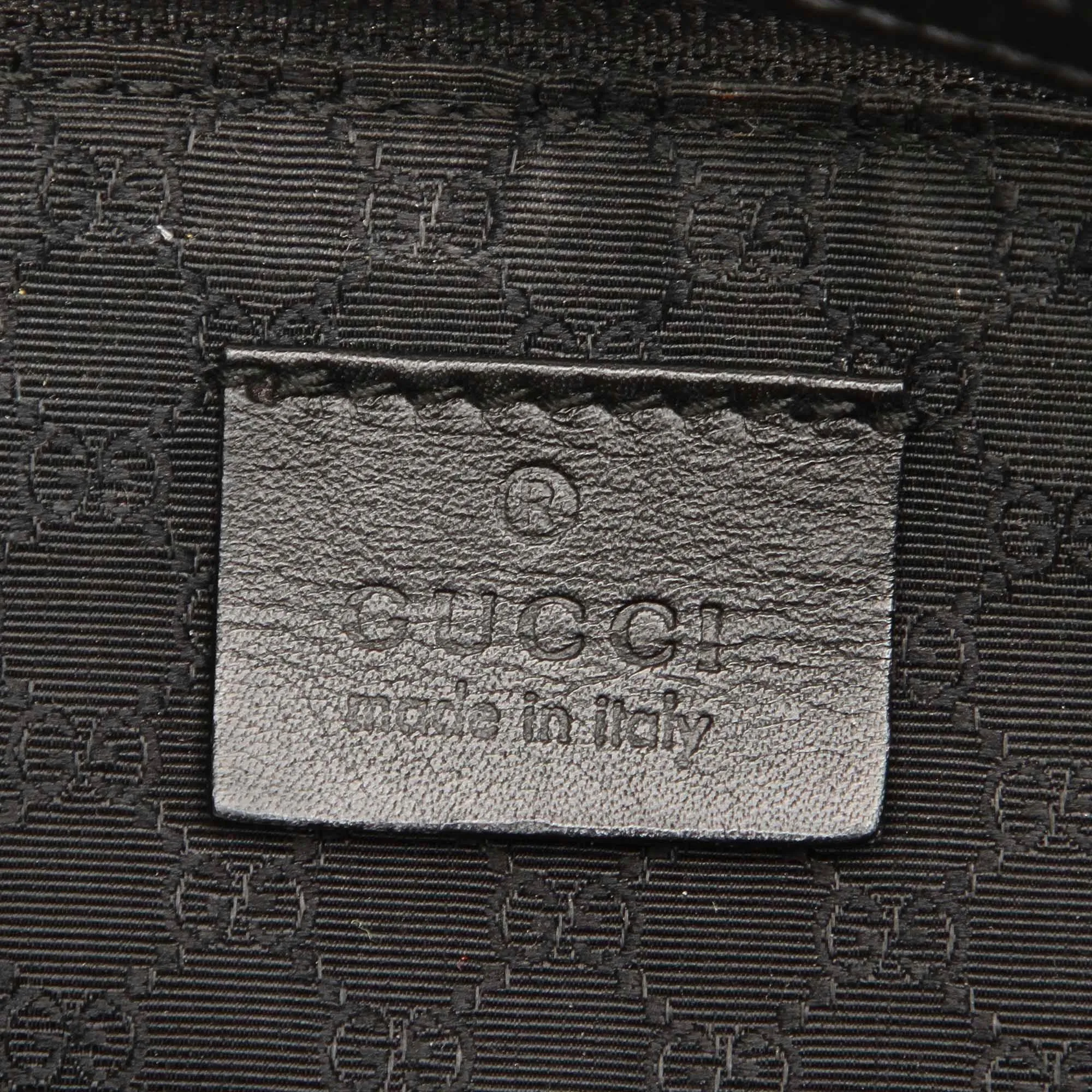 Gucci Boat Canvas Baguette