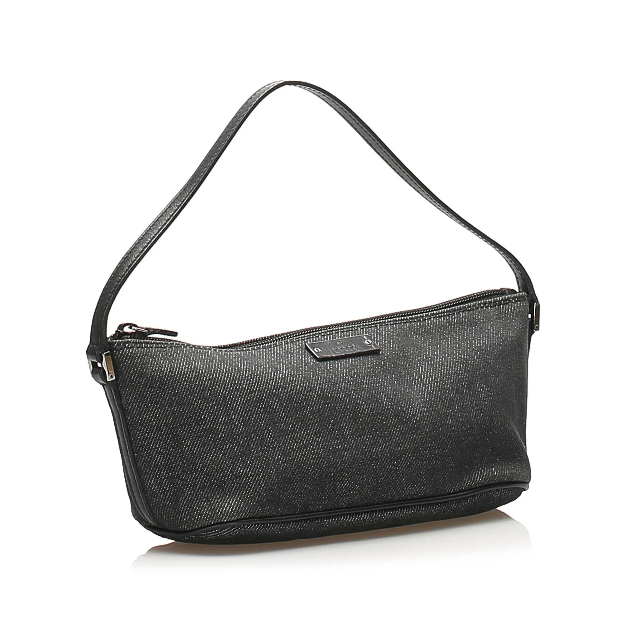 Gucci Boat Canvas Baguette
