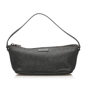 Gucci Boat Canvas Baguette