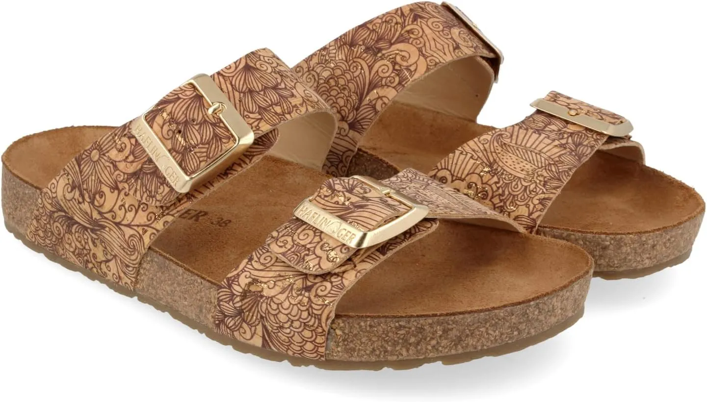 HAFLINGER Andrea Sandal, Color Henna, Size 42